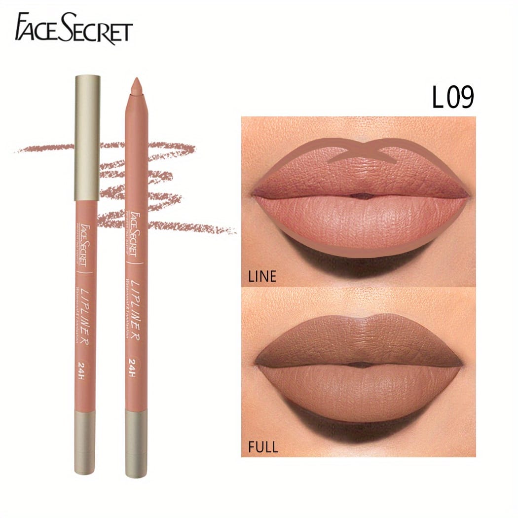 KissICON 09 KissIcon Long-Lasting Waterproof Lip Liner - Rich Pigment