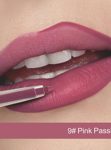 KissICON 09# KissIcon Matte Nude Lipstick Pen Long Lasting Velvet