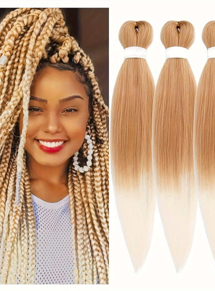 KissIcon Pre Stretched Hair 26 Black Yaki -