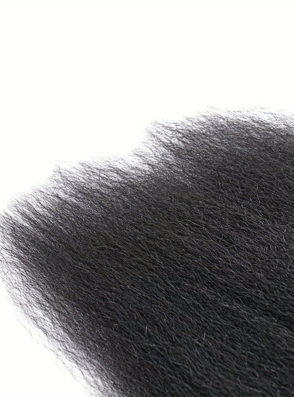 Brazilian Yaki Straight Extensions 3 Bundles Remy Black