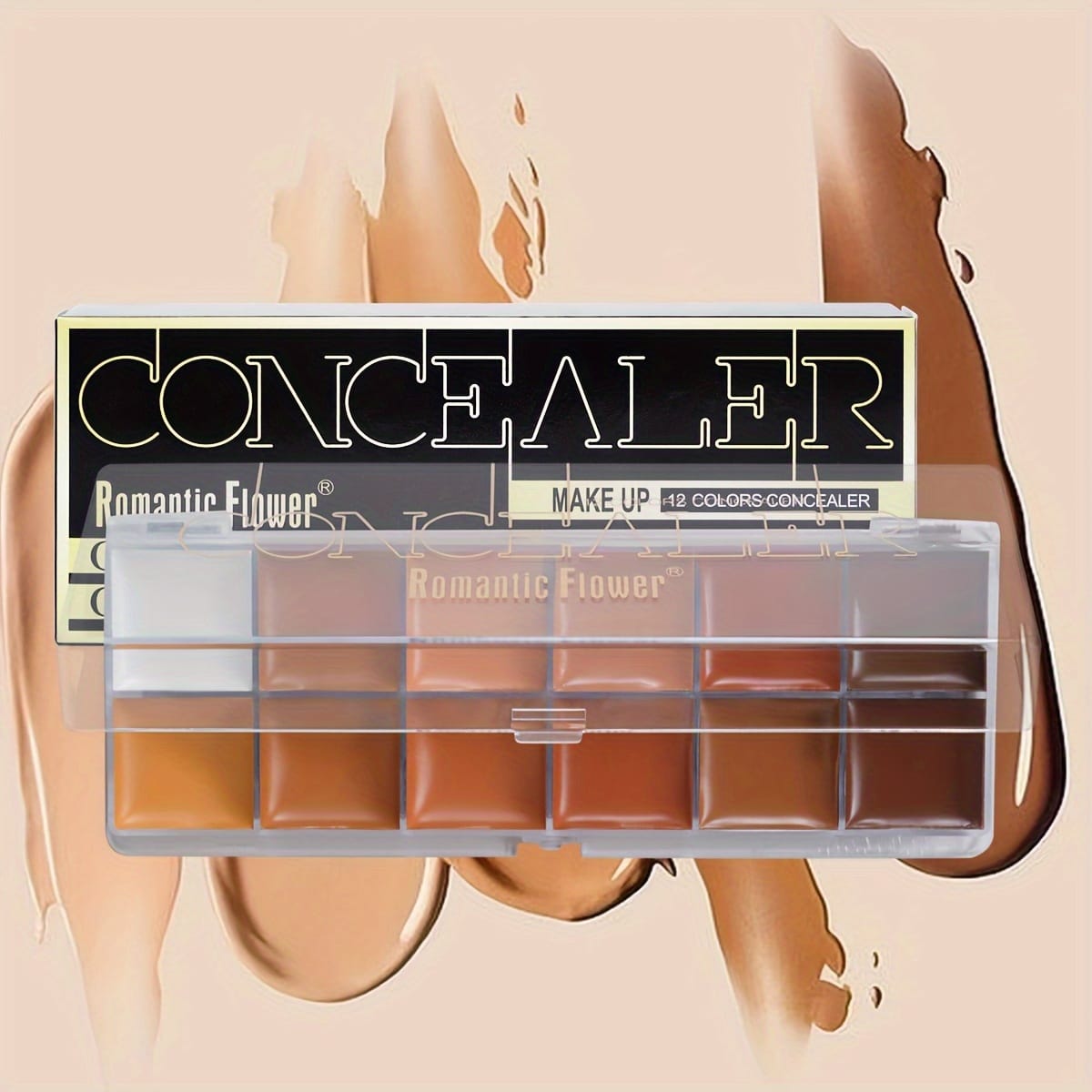 KissICON 1 12color Matte Waterproof Full Coverage Concealer