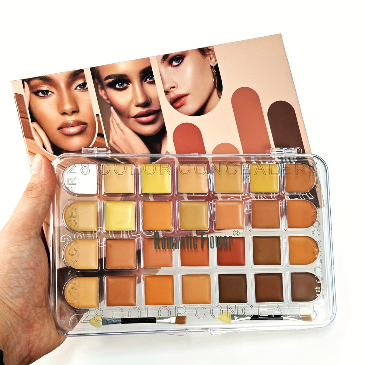 KissICON 1 28color Full Coverage Waterproof Matte Concealer