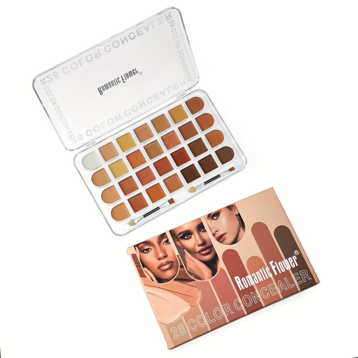 KissICON 1 28color Full Coverage Waterproof Matte Concealer