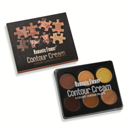 KissICON 1 6color Contour Cream Palette Full Coverage