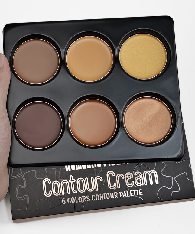 KissICON 1 6color Contour Cream Palette Full Coverage