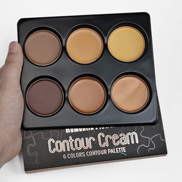 KissICON 1 6color Contour Cream Palette Full Coverage