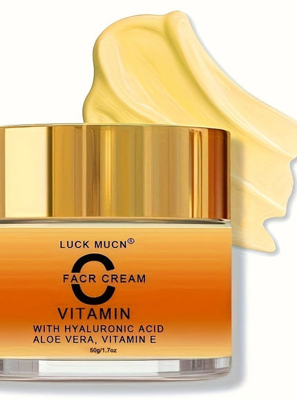 KissICON 1.7oz KissIcon Vitamin C Face Cream Hyaluronic Infused -