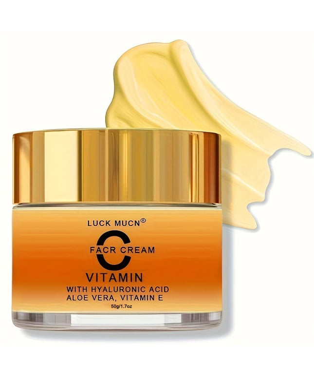 KissICON 1.7oz KissIcon Vitamin C Face Cream Hyaluronic Infused -