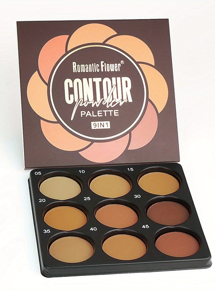 KissICON 1 9 Shades Matte Waterproof Dark Contour