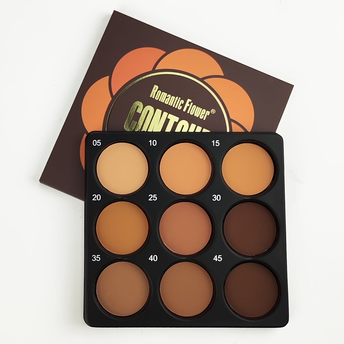 KissICON 1 9 Shades Matte Waterproof Dark Contour