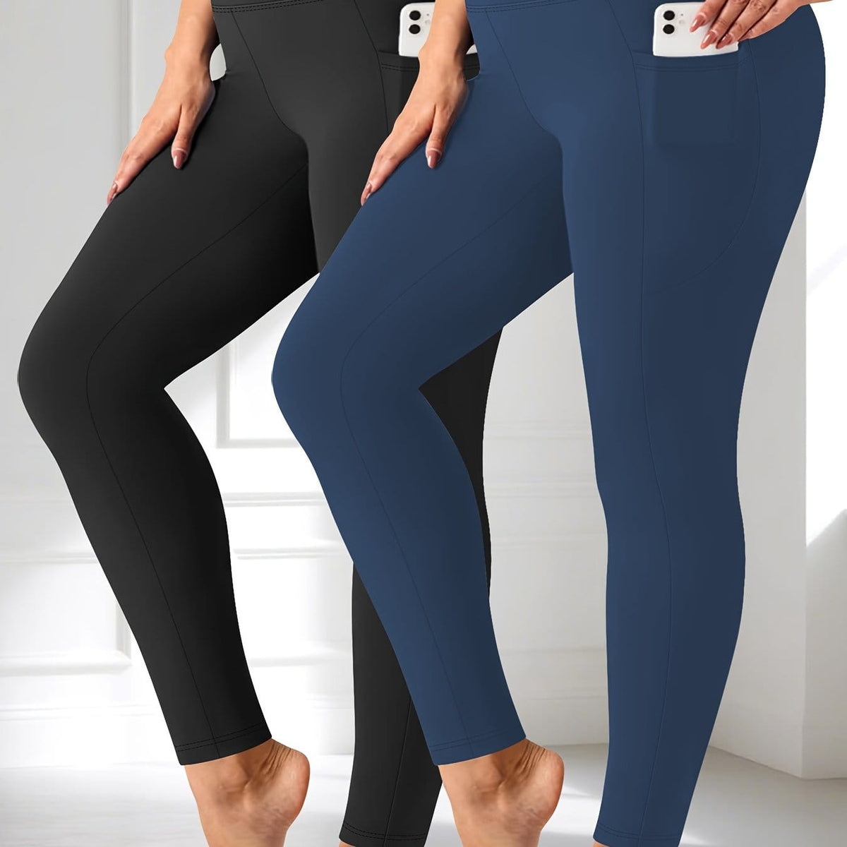 jkthpu-45 1 Black 1 Navy / UK 16 Plus Size - Two-piece set - Plus Size