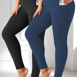 jkthpu-45 1 Black 1 Navy / UK 16 Plus Size - Two-piece set - Plus Size