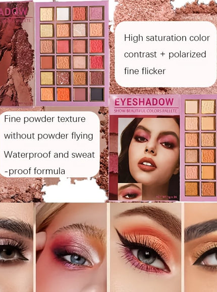 KissICON 1 Bookstyle Makeup Palette Eyeshadow Blush Concealer