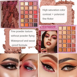 KissICON 1 Bookstyle Makeup Palette Eyeshadow Blush Concealer