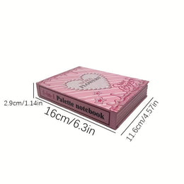 KissICON 1 Bookstyle Makeup Palette Eyeshadow Blush Concealer