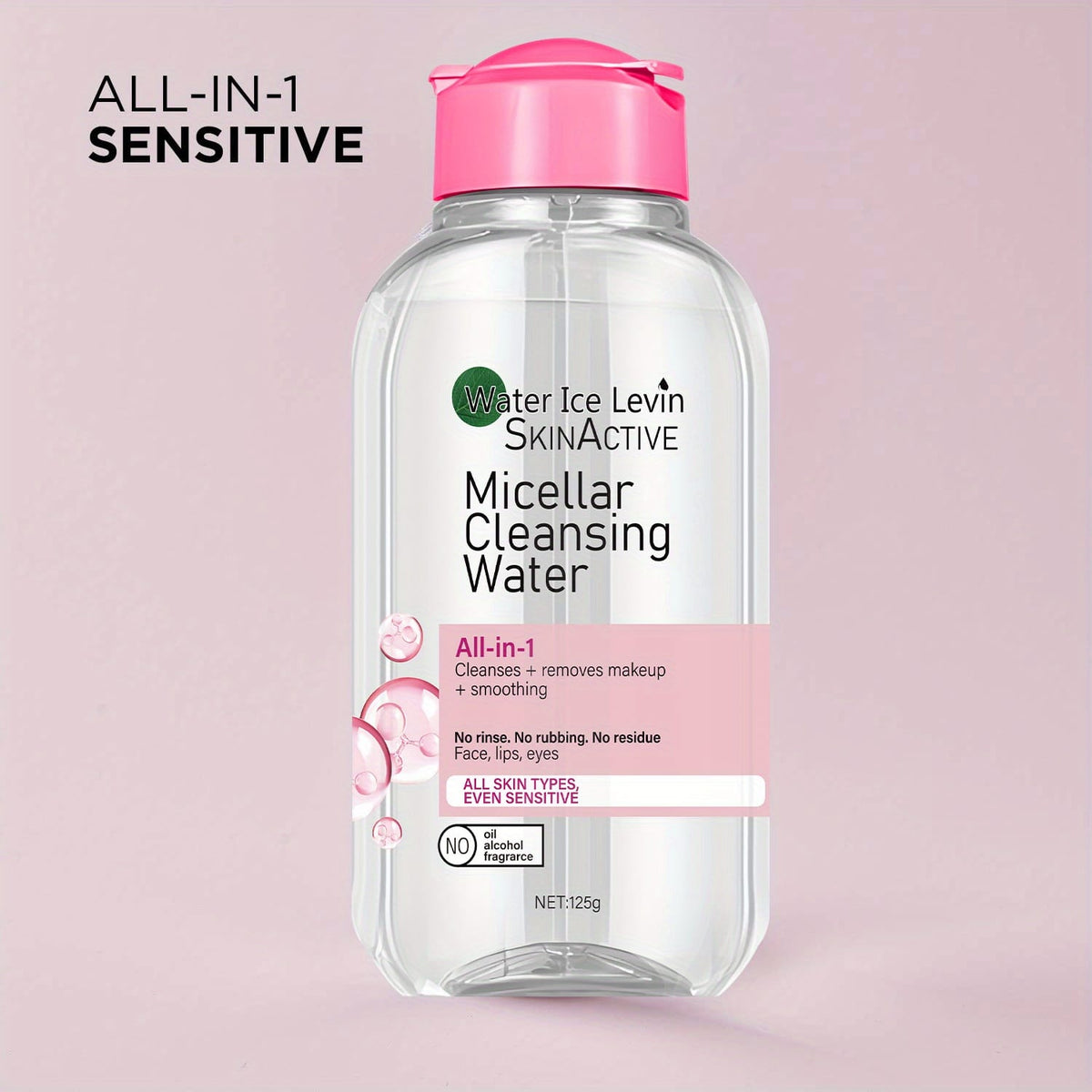 KissICON 1 Bottle Gentle Micellar Cleansing Water Travelready Makeup