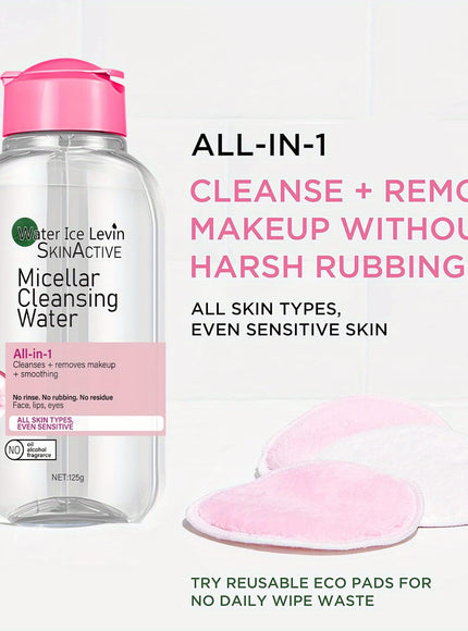 KissICON 1 Bottle Gentle Micellar Cleansing Water Travelready Makeup