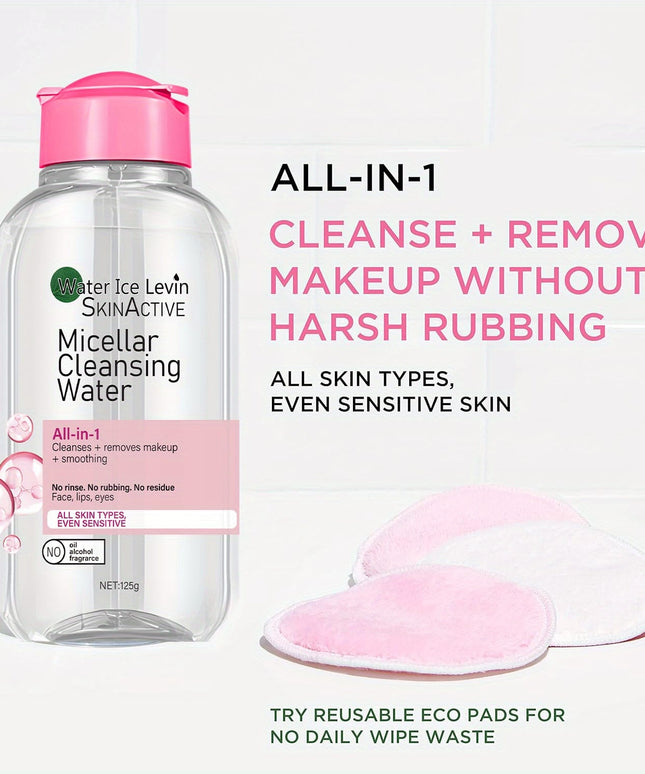 KissICON 1 Bottle Gentle Micellar Cleansing Water Travelready Makeup