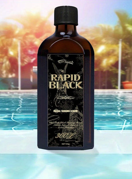 KissICON 1 Bottle Levin Rapid Black Tanning Oil Deep