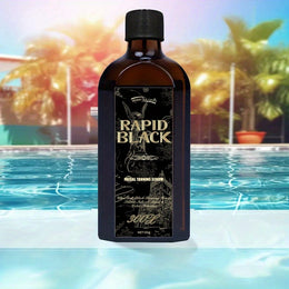 KissICON 1 Bottle Levin Rapid Black Tanning Oil Deep