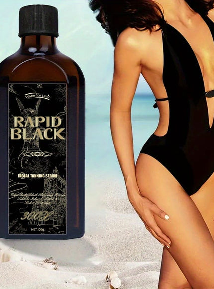 KissICON 1 Bottle Levin Rapid Black Tanning Oil Deep