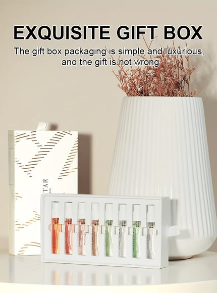 KissICON 1 Box KissIcon Lastar 8pcs Perfume Gift Set Long Lasting
