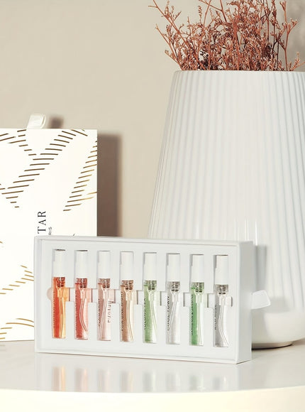 KissICON 1 Box KissIcon Lastar 8pcs Perfume Gift Set Long Lasting