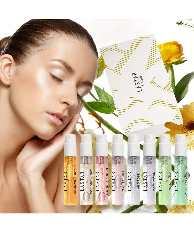 KissICON 1 Box KissIcon Lastar 8pcs Perfume Gift Set Long Lasting