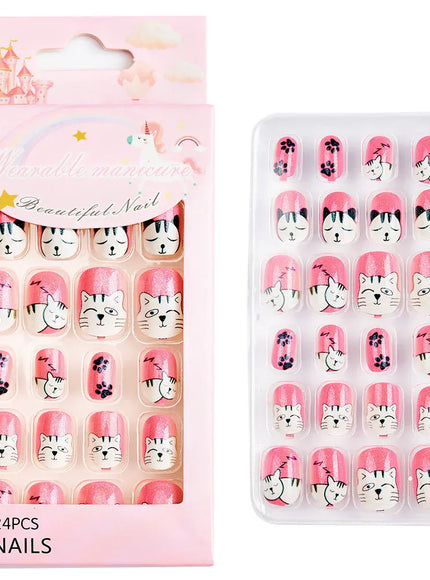 KissICON 1 KissIcon Kids Cartoon Nail Tips - Detachable Press