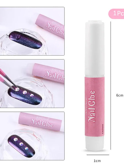 KissICON 1 KissIcon Nail Glue Set For False Nails -