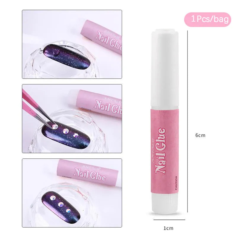 KissICON 1 KissIcon Nail Glue Set For False Nails -