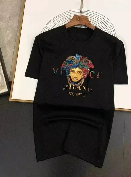 KissICON 1 / M 2026 Mens Luxury Cotton Streetwear Tees Hot Patterns