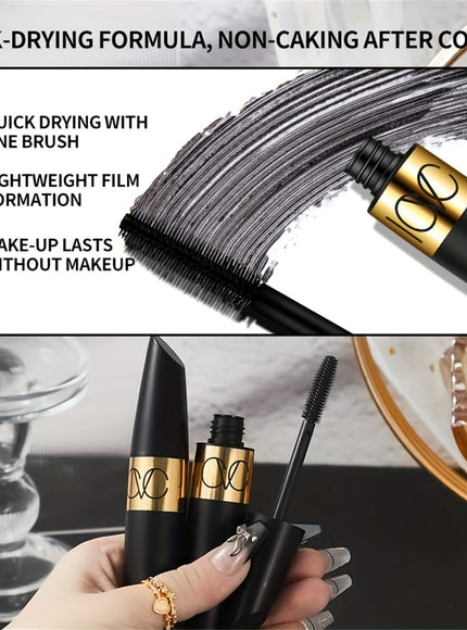 KissICON 1 Mascara Luxe Black Mascara Allday Wear Full