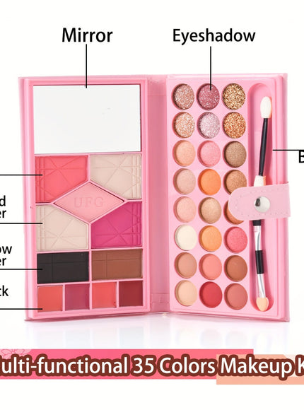 KissICON 1 PALETTE 24color Full Face Travel Makeup Kit Gift Set