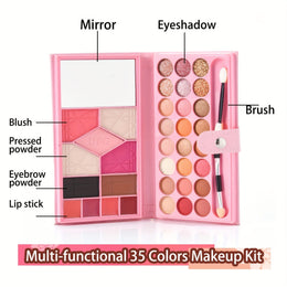 KissICON 1 PALETTE 24color Full Face Travel Makeup Kit Gift Set