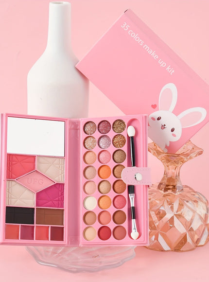 KissICON 1 PALETTE 24color Full Face Travel Makeup Kit Gift Set
