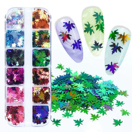 KissICON 1 pcs  B KissIcon Nail Art DIY Kit - Glitter Stickers