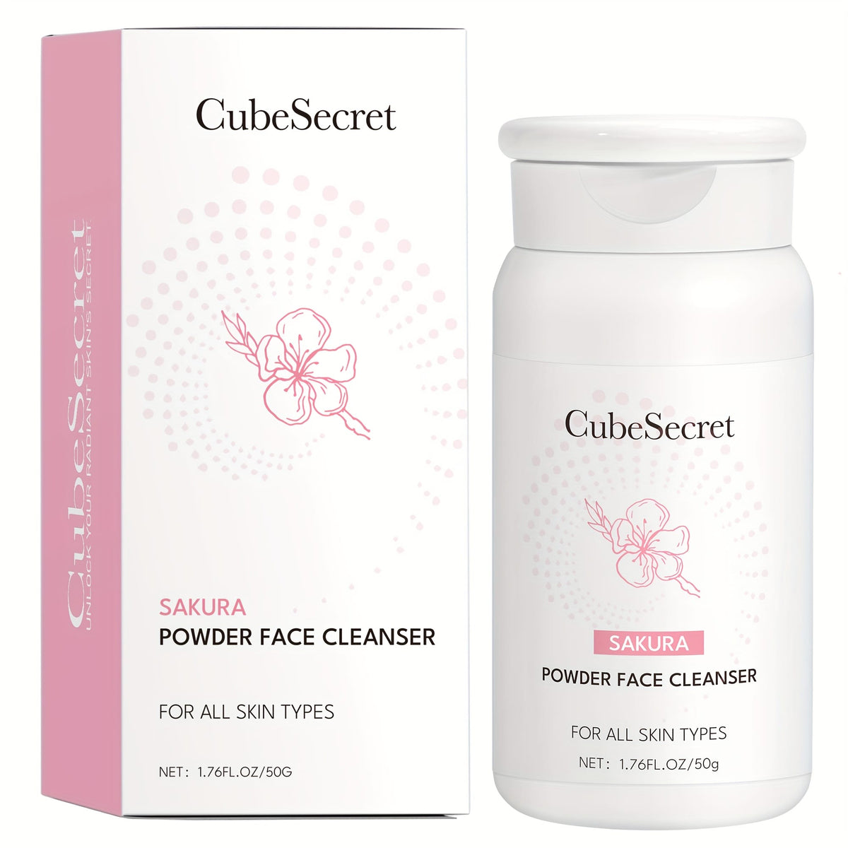KissICON 1 Sakura Enzyme Cleanser Brightens Hydrates Refines