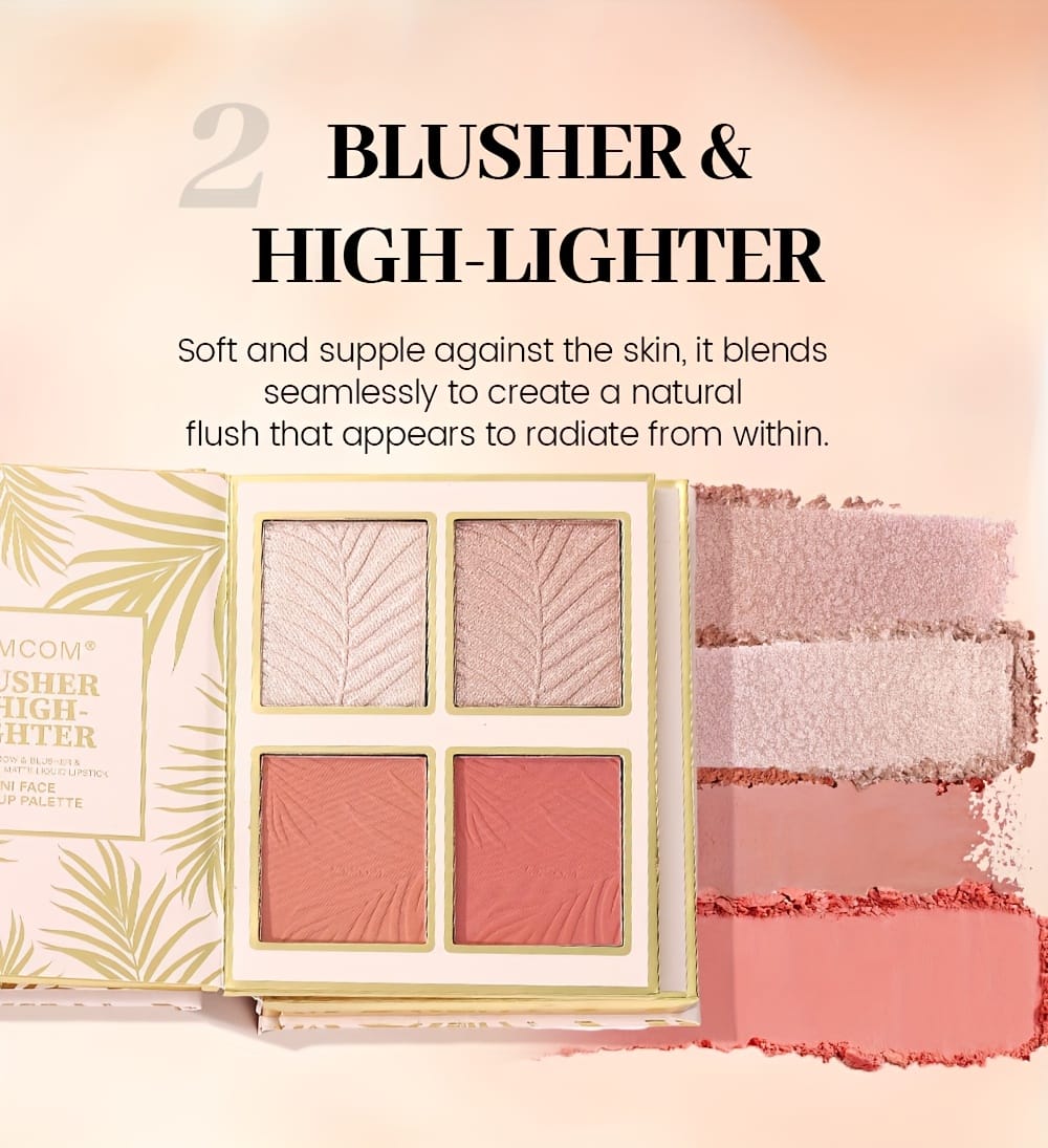 KissICON 1 Set 20color Bookstyle Makeup Palette Allinone Beauty