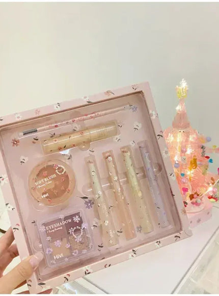 KissICON 1 set KissIcon Flower Makeup Set Valentine Gift - Long-Lasting