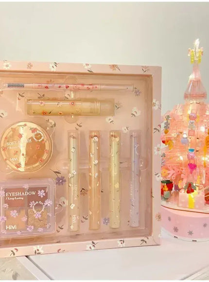 KissICON 1 set KissIcon Flower Makeup Set Valentine Gift - Long-Lasting