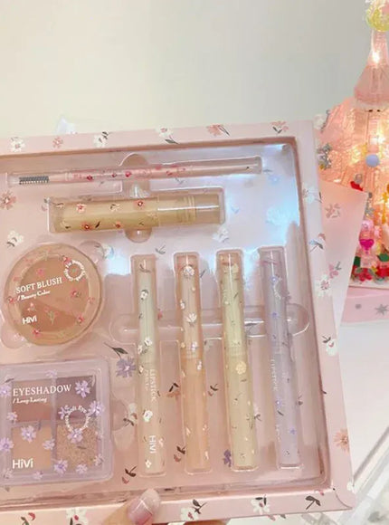 KissICON 1 set KissIcon Flower Makeup Set Valentine Gift - Long-Lasting