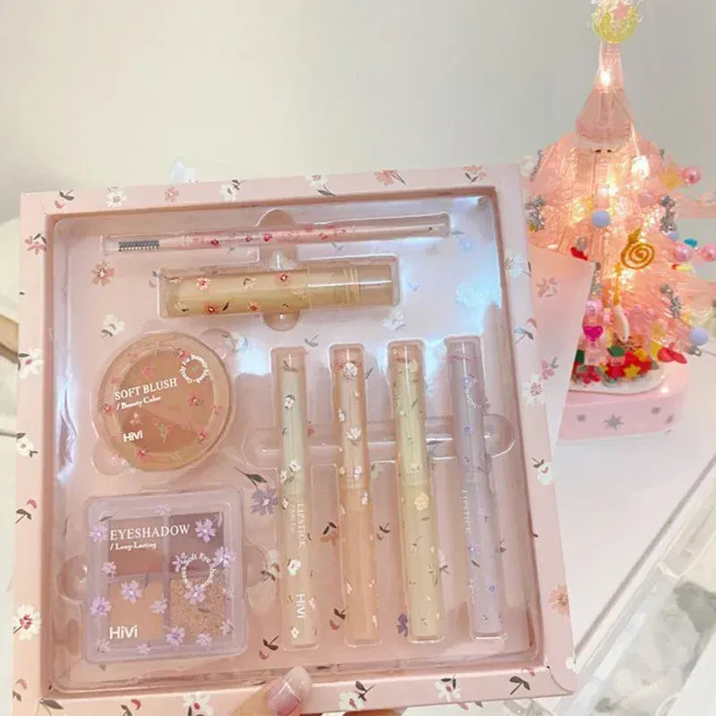 KissICON 1 set KissIcon Flower Makeup Set Valentine Gift - Long-Lasting