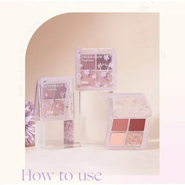 KissICON 1 set KissIcon Flower Makeup Set Valentine Gift - Long-Lasting
