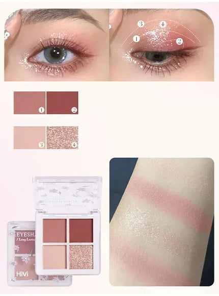KissICON 1 set KissIcon Flower Makeup Set Valentine Gift - Long-Lasting
