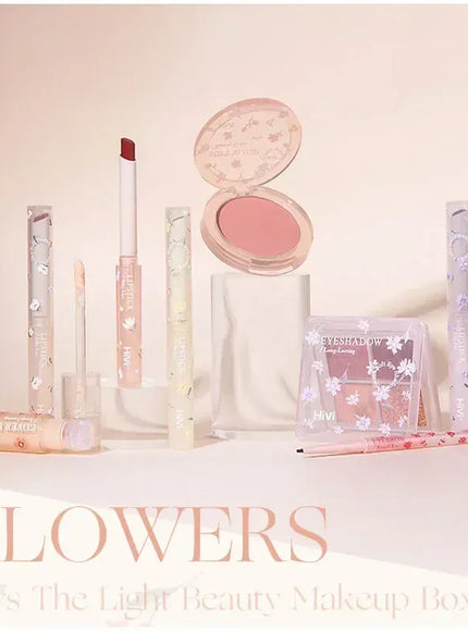 KissICON 1 set KissIcon Flower Makeup Set Valentine Gift - Long-Lasting