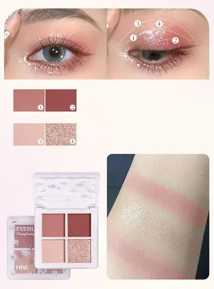 KissICON 1 set KissIcon Flower Makeup Set Valentine Gift - Long-Lasting