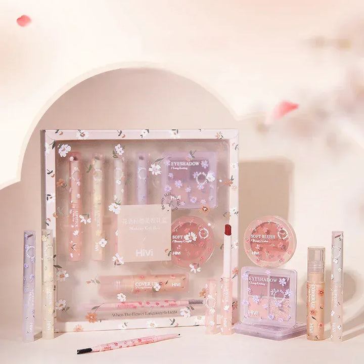 KissIcon Flower Makeup Set Valentine Gift - Long-Lasting