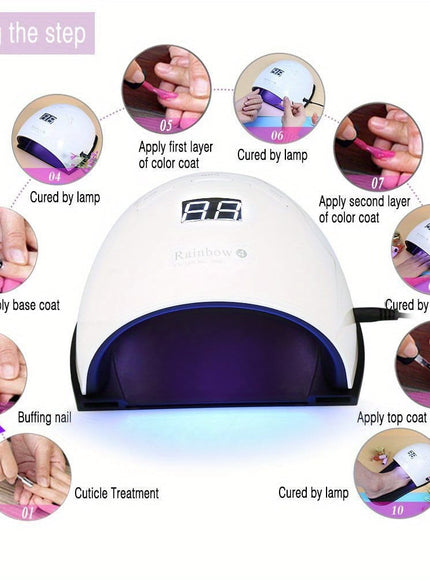 KissICON 1 Set KissIcon LED Nail Polish Blow Dry Lamp -