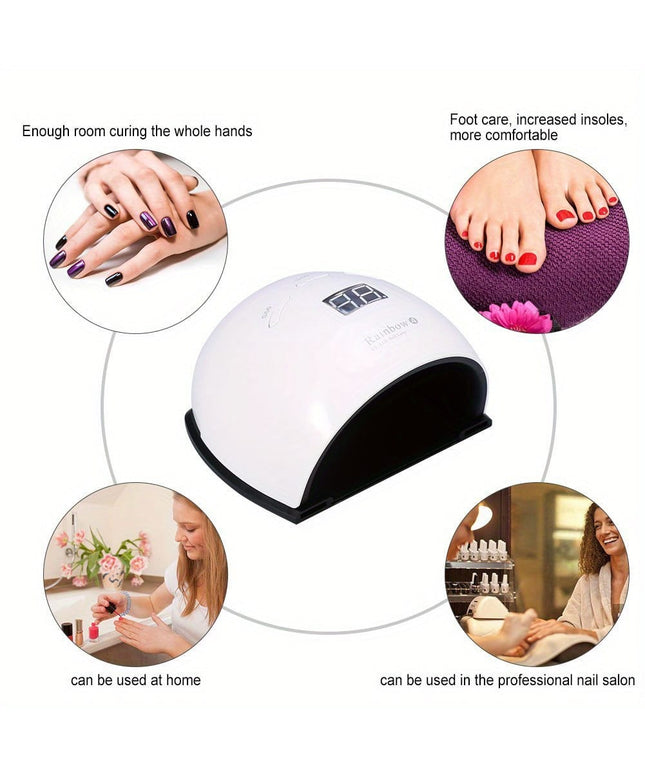 KissICON 1 Set KissIcon LED Nail Polish Blow Dry Lamp -